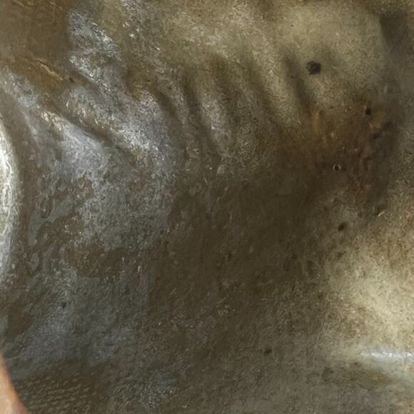 Studio Art Pottery Creamer Jar 5" Brown Glossy Finish Handmade Rustic Primitive - Picture 6 of 10